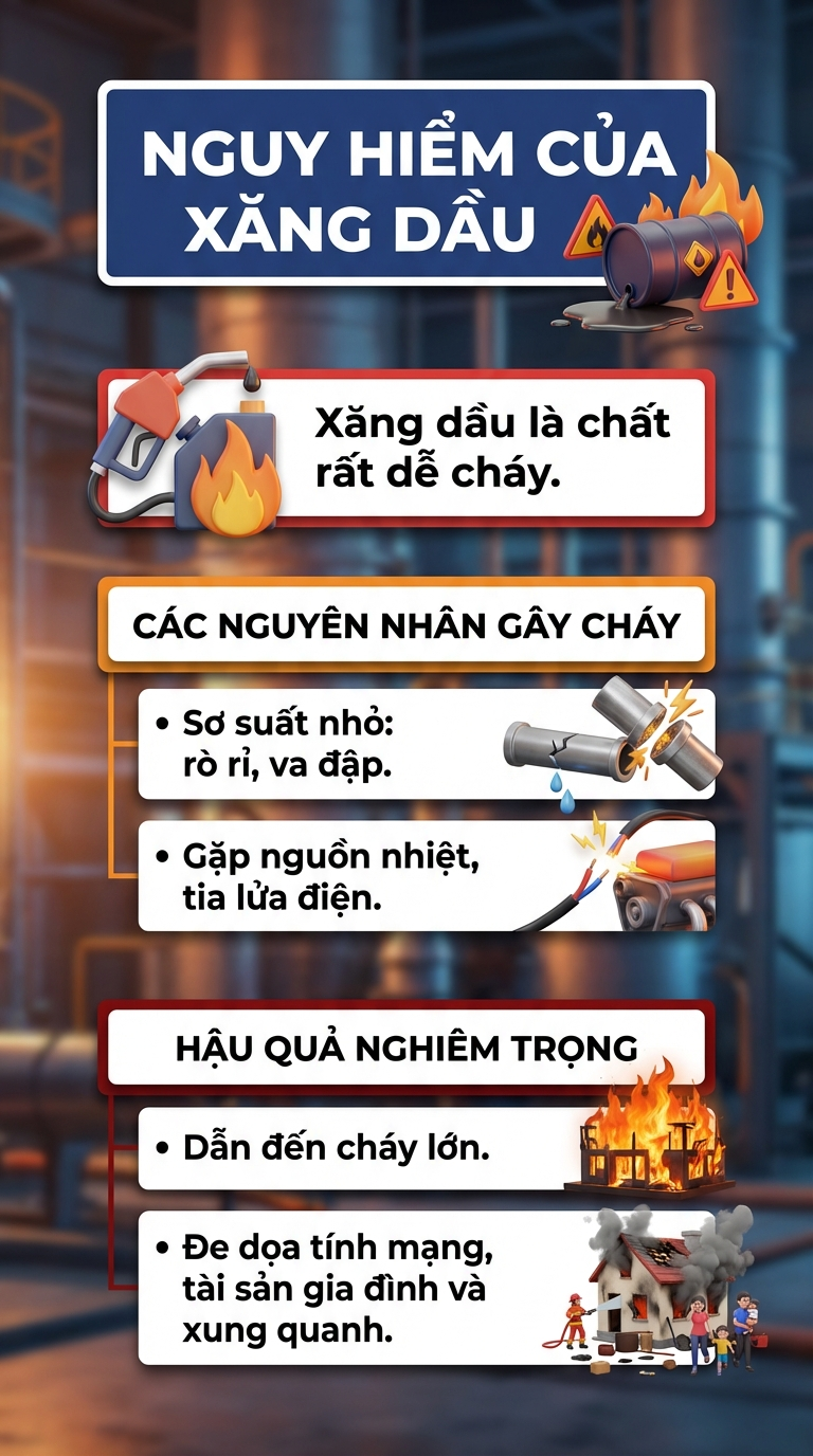 Công an đồng loạt cảnh báo nóng về vấn đề xăng, dầu, người dân tuyệt đối không làm điều này - Ảnh 2.