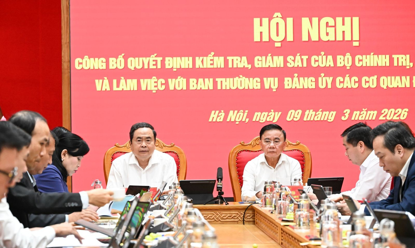 Công bố quyết định kiểm tra giám sát của Ban Bí thư năm 2026 tại Hà Nội - Ảnh 1.
