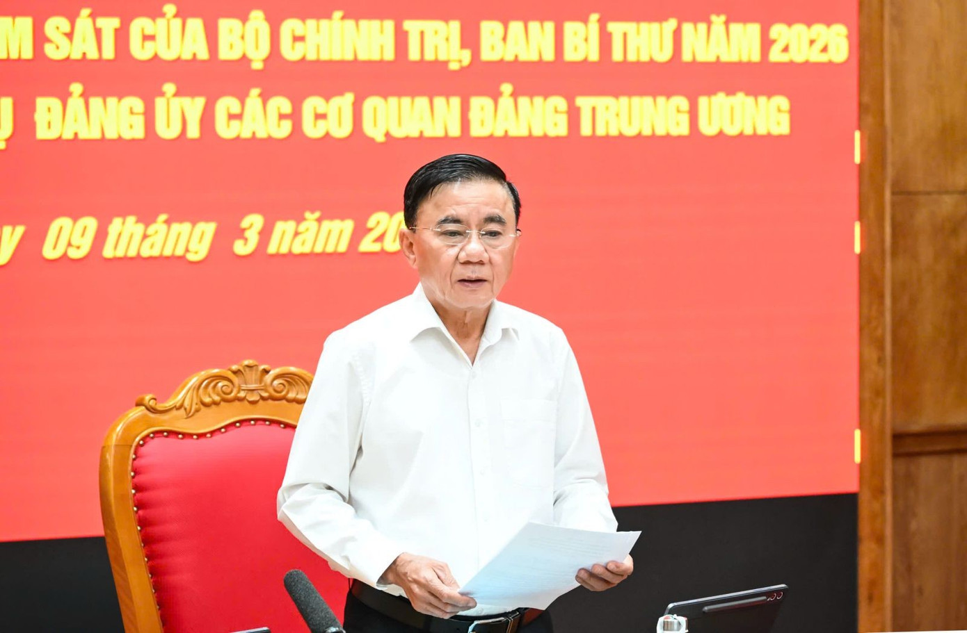 Công bố quyết định kiểm tra giám sát của Ban Bí thư năm 2026 tại Hà Nội - Ảnh 3.