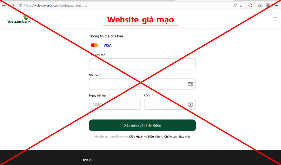 Vietcombank Cảnh báo lừa đảo qua tin nhắn giả mạo năm 2026 - Ảnh 2. Vietcombank Cảnh báo lừa đảo qua tin nhắn giả mạo năm 2026 - Ảnh 2.