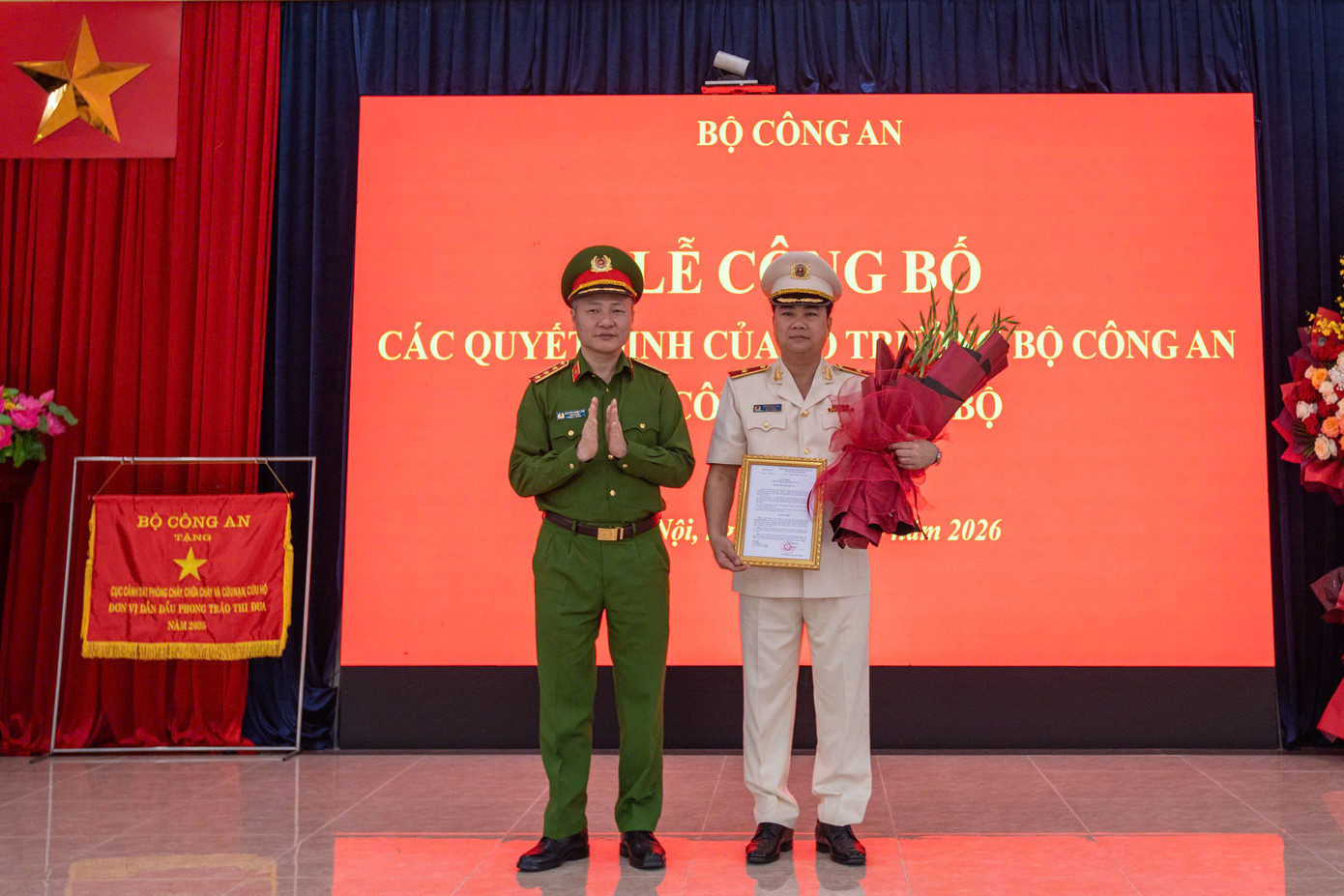 Thiếu tướng Dương Đức Hải được bổ nhiệm Cục trưởng Cục Cảnh sát PCCC và CNCH năm 2026 - Ảnh 1.