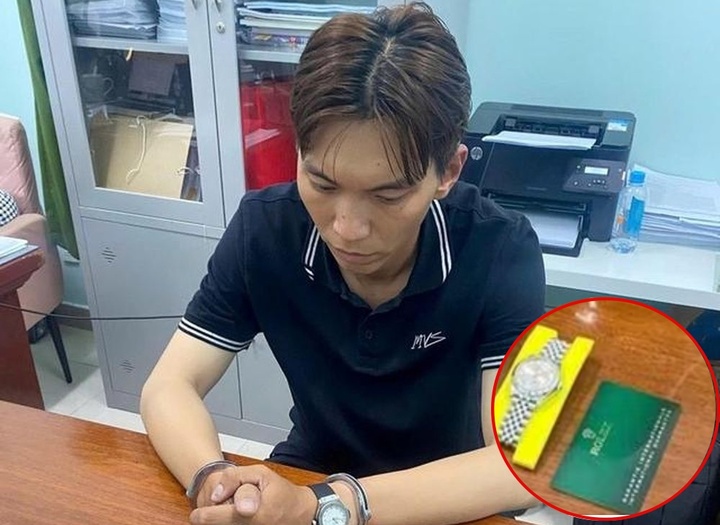 Khởi tố Ho&agrave;ng L&ecirc; Gia Huy v&igrave; trộm cắp t&agrave;i sản đồng hồ Rolex ở TP . HCM - Ảnh 1.