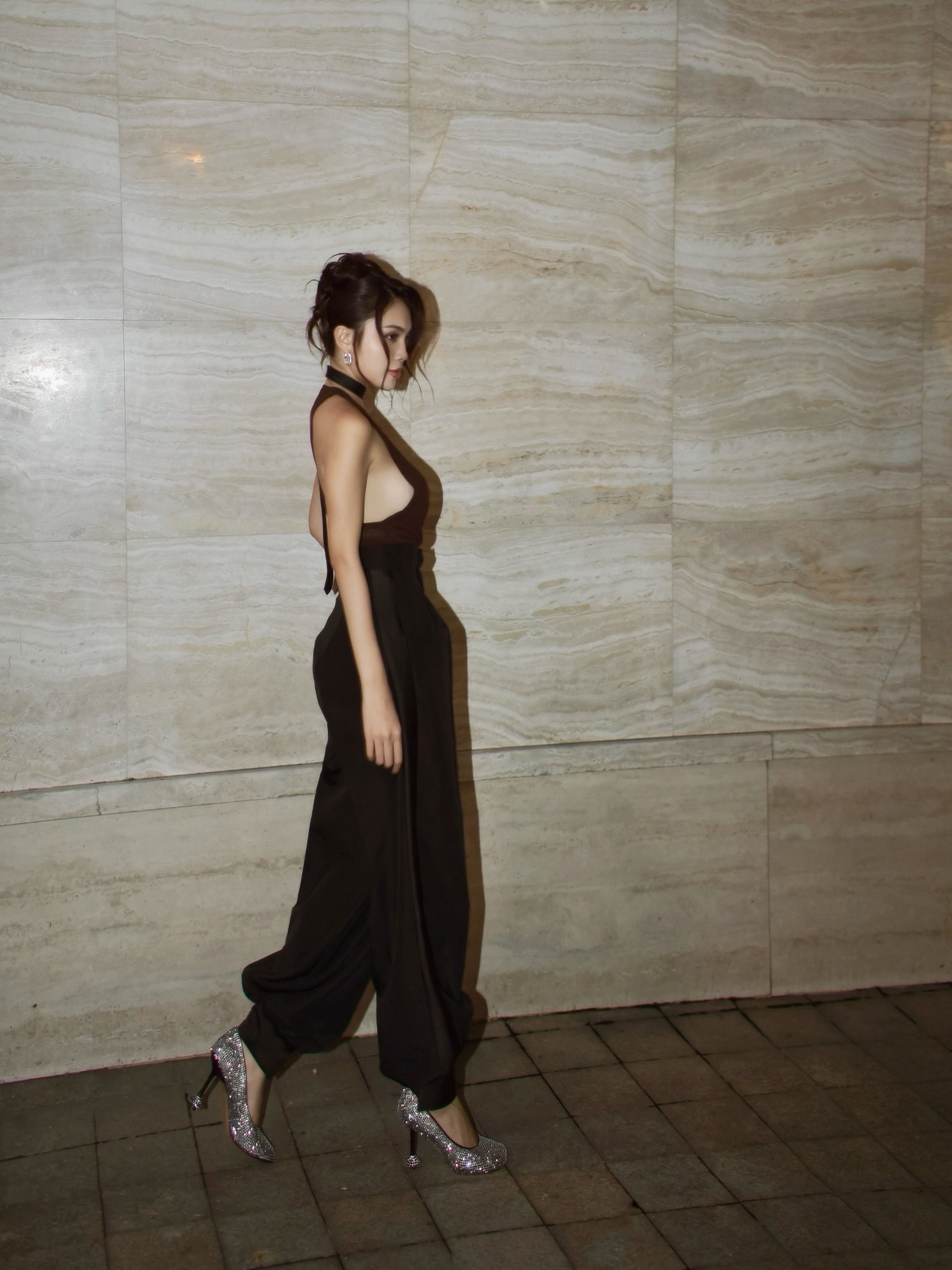 TikToker 2003 - bạn g&aacute;i Michael Trương g&acirc;y sốc với trang phục dự sự kiện như đang... nude!- Ảnh 11.