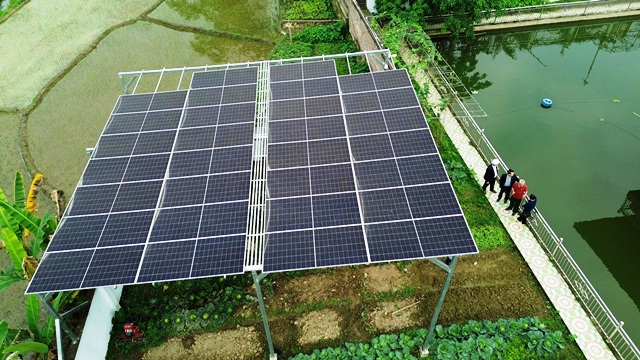 Bỏ tiền lắp thứ n&agrave;y trong vườn nh&agrave;, người đ&agrave;n &ocirc;ng L&agrave;o Cai giảm 90% h&oacute;a đơn điện - Ảnh 1.