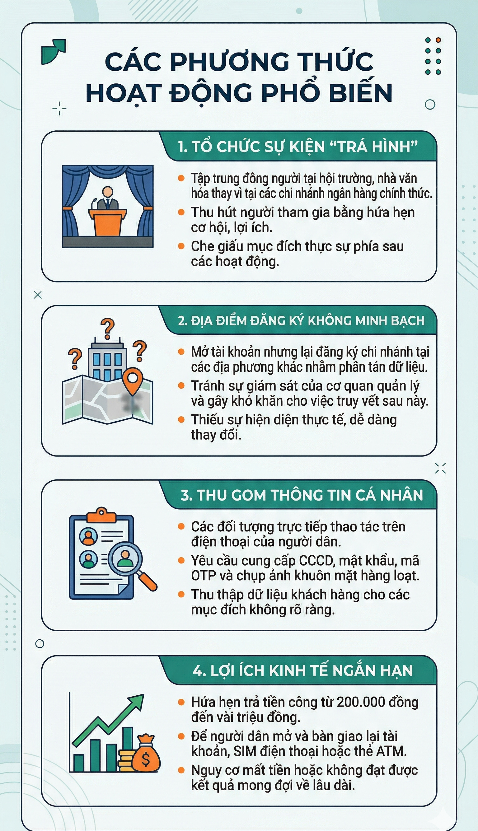 Người d&acirc;n c&oacute; t&agrave;i khoản ng&acirc;n h&agrave;ng ch&uacute; &yacute; th&ocirc;ng b&aacute;o từ c&ocirc;ng an - Ảnh 1.