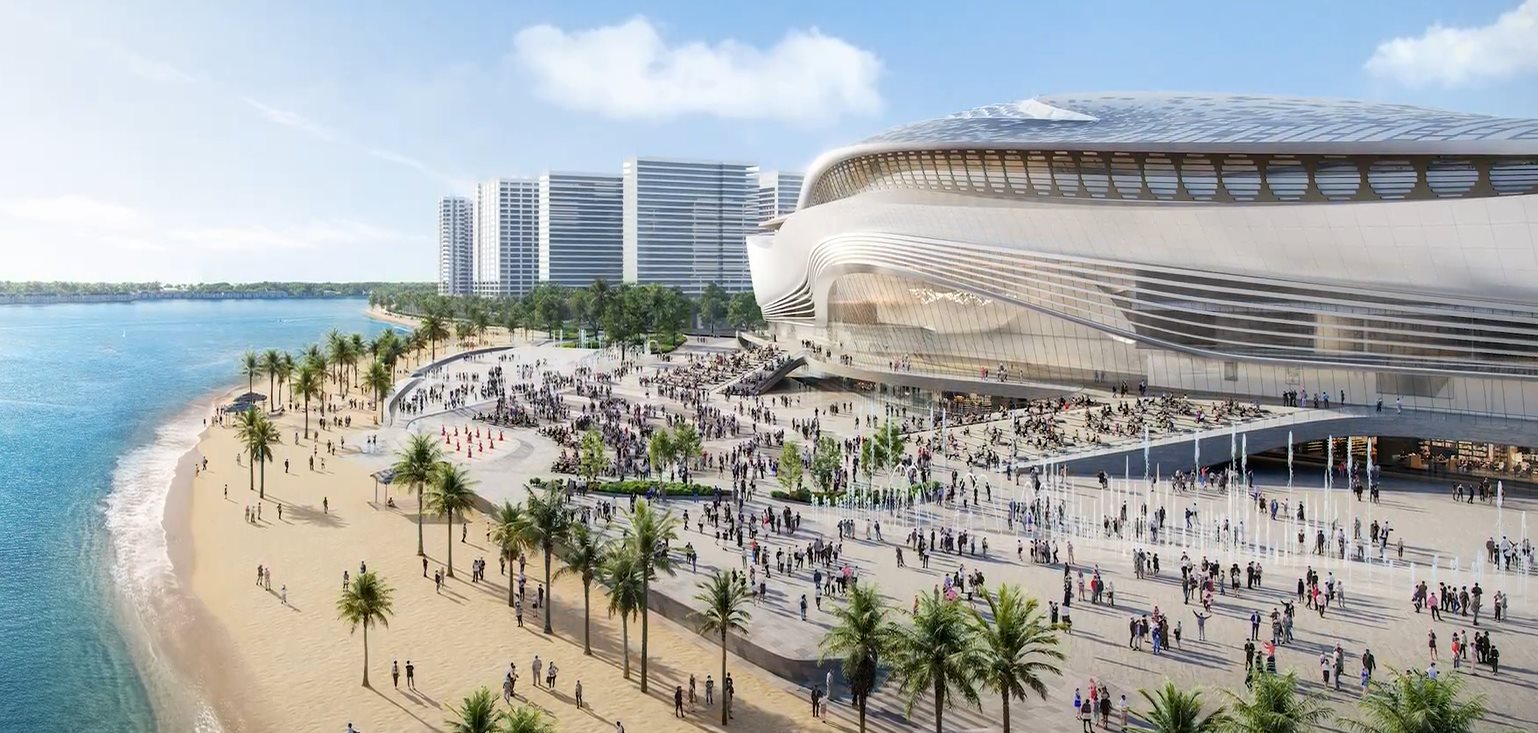 Việt Nam sắp sở hữu c&ocirc;ng tr&igrave;nh chưa từng c&oacute; trong lịch sử: C&oacute; sức chứa 5.000 chỗ lớn nhất Đ&ocirc;ng Nam &Aacute;, kiến tr&uacute;c độc đ&aacute;o bậc nhất thế giới - Ảnh 1.