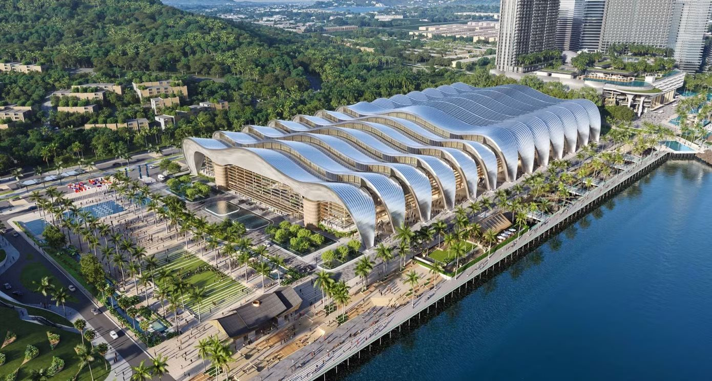 Đại gia gốc Thanh H&oacute;a x&acirc;y v&ograve;m th&eacute;p lớn nhất h&agrave;nh tinh g&oacute;p mặt tại c&ocirc;ng tr&igrave;nh APEC 2027: M&aacute;i th&eacute;p 12.000 tấn, vượt nhịp 81m kh&ocirc;ng cột, c&ocirc;ng nghệ Thụy Sĩ g&oacute;p sức - Ảnh 4.