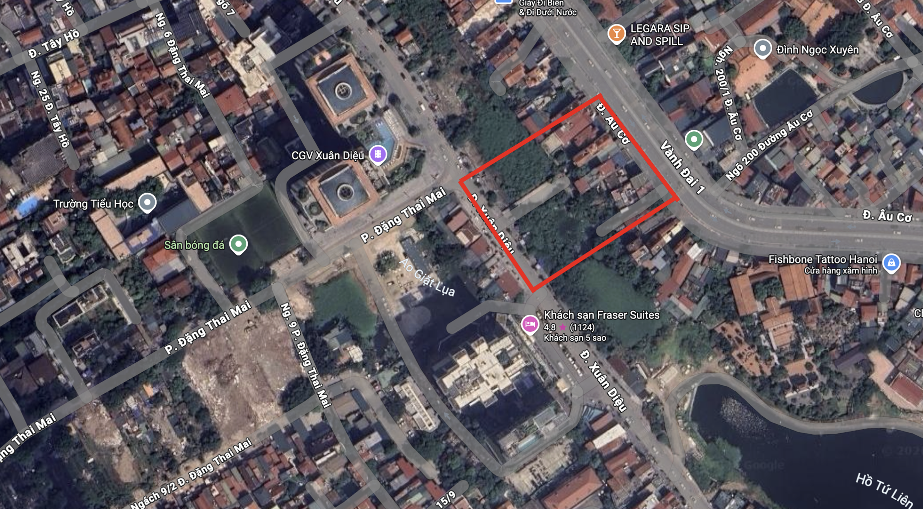 Cận cảnh Dự &aacute;n đường Đặng Thai Mai 100m trị gi&aacute; 642 tỉ đồng tại H&agrave; Nội - Ảnh 1.