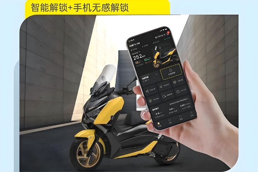 Chưa đến 50 triệu đ&atilde; c&oacute; thể mua được xe tay ga sở hữu loạt c&ocirc;ng nghệ khủng v&agrave; ngoại h&igrave;nh y hệt Yamaha XMAX- Ảnh 5.