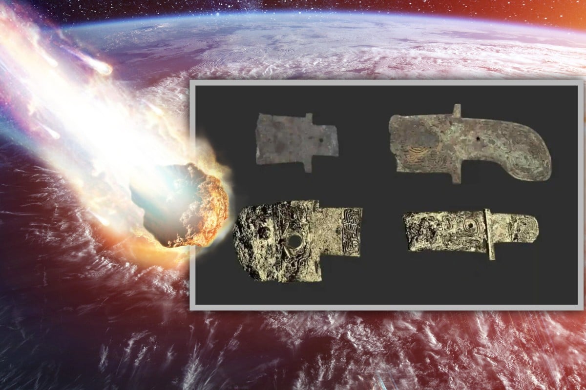 Nhặt đ&aacute; "ngo&agrave;i h&agrave;nh tinh" đ&uacute;c th&agrave;nh b&aacute;u vật: Chiếc r&igrave;u thi&ecirc;n thạch 3000 năm - Ảnh 1.