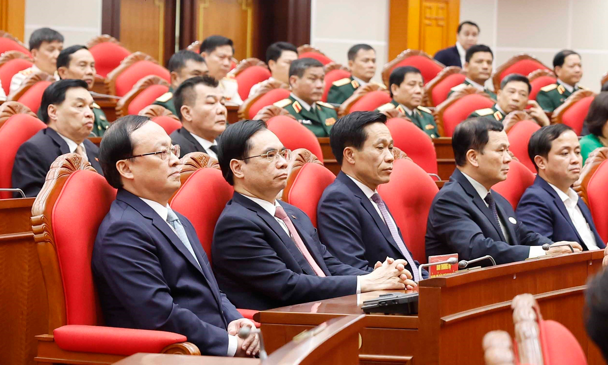 Tổng B&iacute; thư T&ocirc; L&acirc;m t&aacute;i cử B&iacute; thư Qu&acirc;n ủy Trung ương nhiệm kỳ 2025 - 2030 - Ảnh 6.