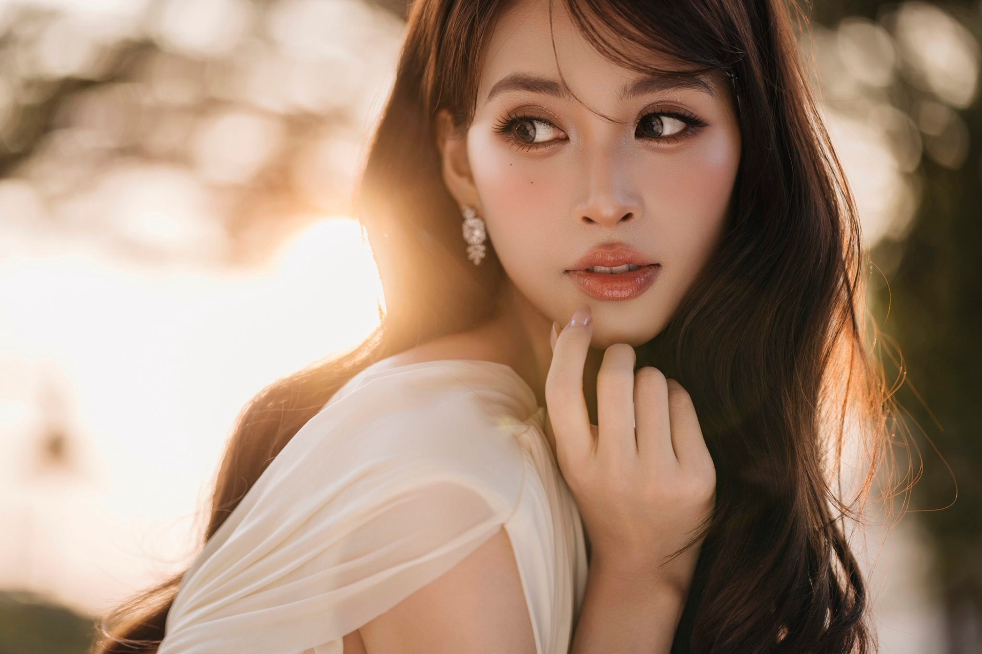 Tiểu Vy quyến rũ tựa nữ thần trong bộ ảnh mới - Ảnh 4. Tiểu Vy quyến rũ tựa nữ thần trong bộ ảnh mới - Ảnh 4.