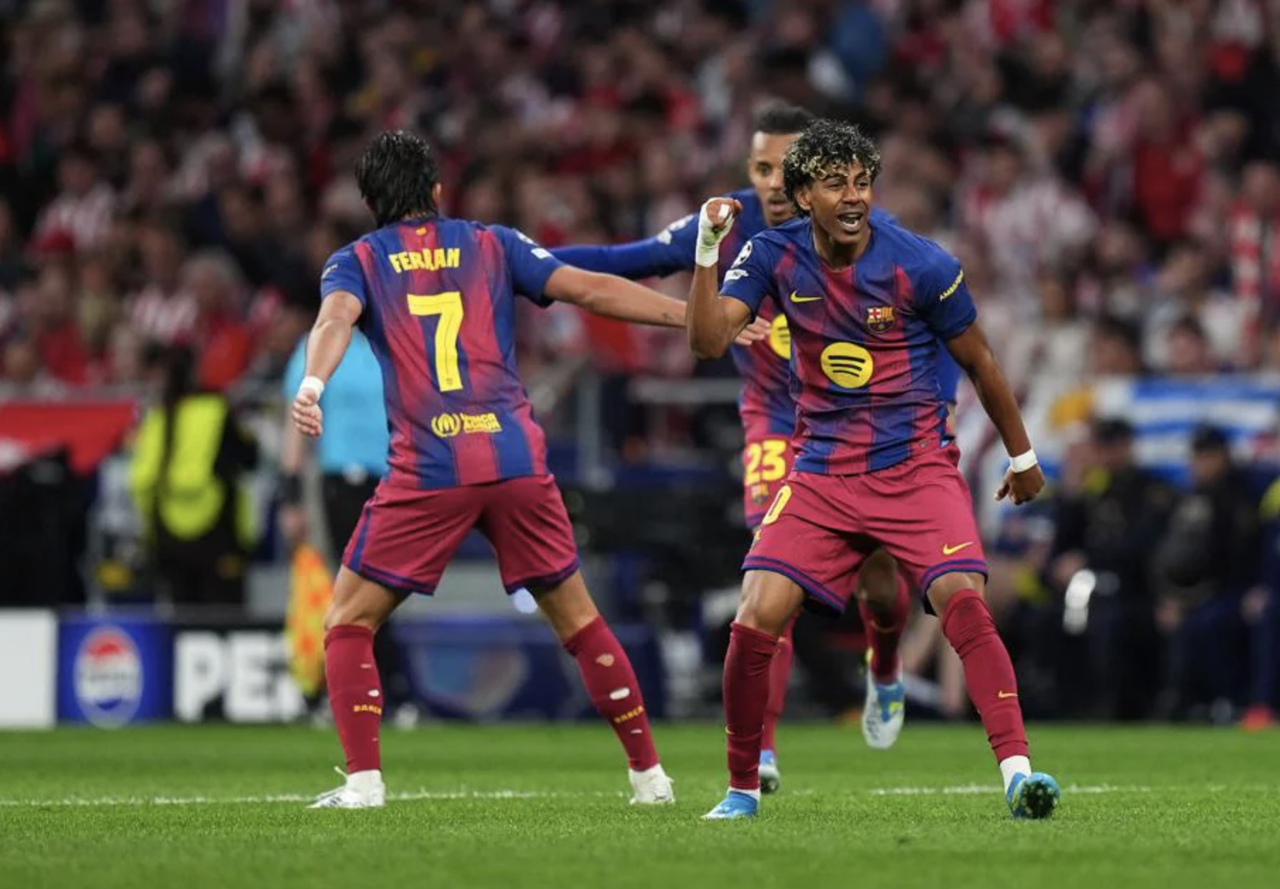 Atletico Madrid loại Barcelona tại tứ kết Champions League - Ảnh 2.