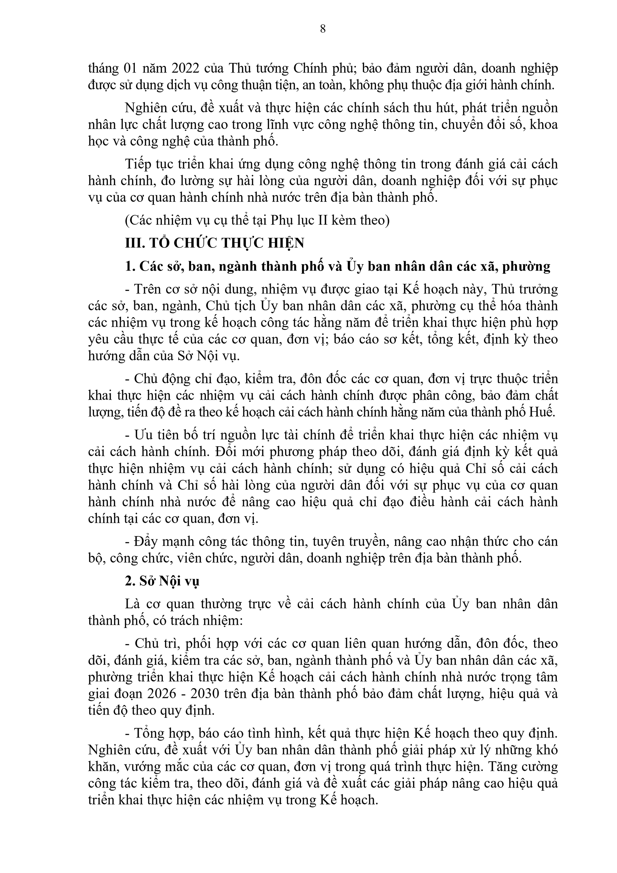 Cải c&aacute;ch h&agrave;nh ch&iacute;nh tại TP Huế giai đoạn 2026 - 2030: Tinh gọn bộ m&aacute;y v&agrave; trọng dụng nh&acirc;n t&agrave;i - Ảnh 8.