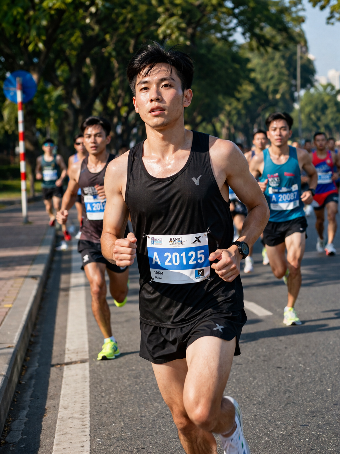 Runner bất ngờ gục ng&atilde; ở 20m cuối, b&aacute;c sĩ cảnh b&aacute;o - Ảnh 1.