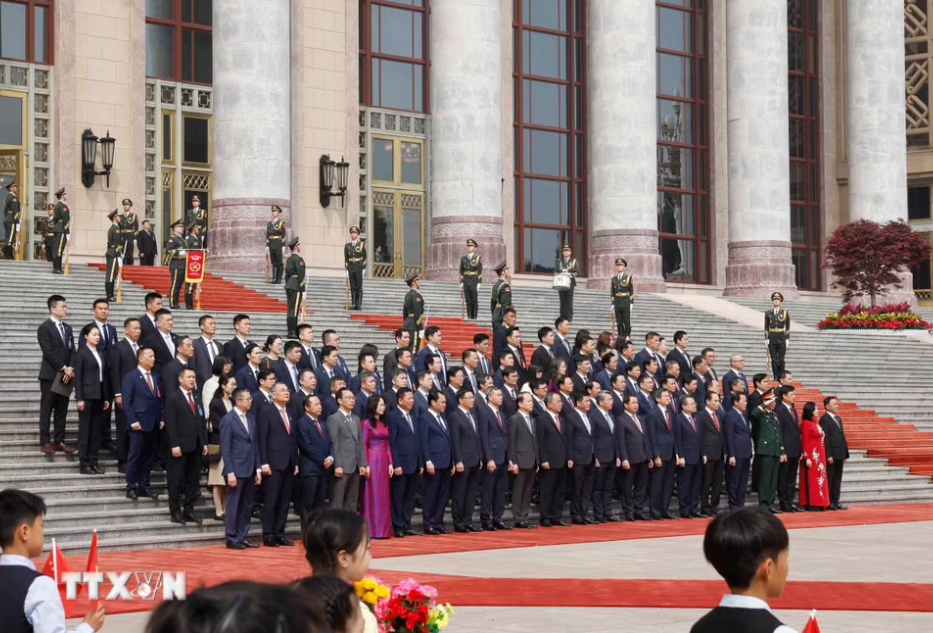 Trung Quốc bắn 21 loạt đại bác chào mừng Tổng Bí thư, Chủ tịch nước Tô Lâm thăm cấp Nhà nước - Ảnh 5.