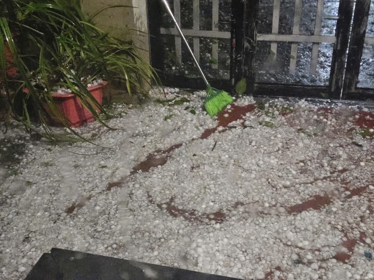 VIDEO: Chị g&aacute;i nhanh tr&iacute; &ocirc;m em nhỏ lao khỏi giường khi mưa đ&aacute; ầm ầm - Ảnh 1.