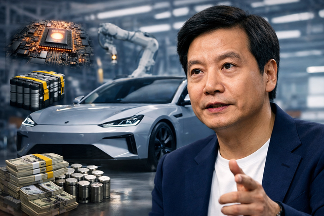 Xiaomi tuy&ecirc;n bố kh&ocirc;ng l&agrave;m xe điện gi&aacute; rẻ: CEO Lei Jun n&oacute;i thẳng l&yacute; do kh&ocirc;ng thể b&aacute;n dưới 340 triệu đồng, lộ diện 'thủ phạm' ngốn tiền - Ảnh 1.