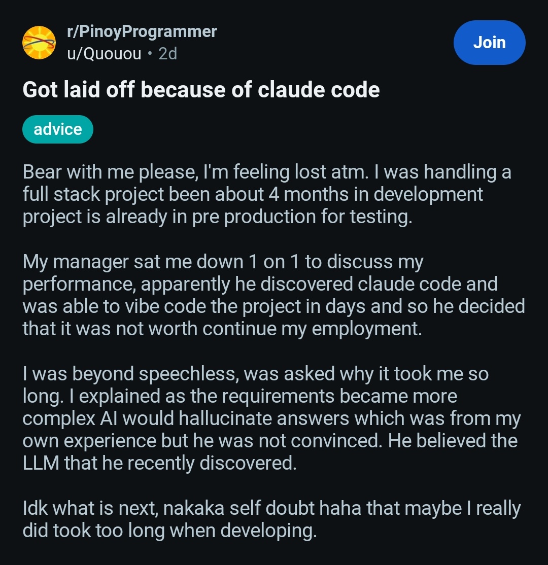 Lập trình viên bị sa thải vì AI: Câu chuyện gây chú ý trong ngành công nghệ 2026 - Ảnh 1.