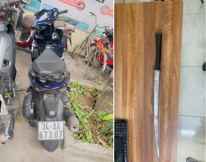 Bắt giữ 6 nghi phạm cướp xe m&aacute;y Hải Ph&ograve;ng mang hung kh&iacute; tr&ecirc;n đường phố - Ảnh 2.