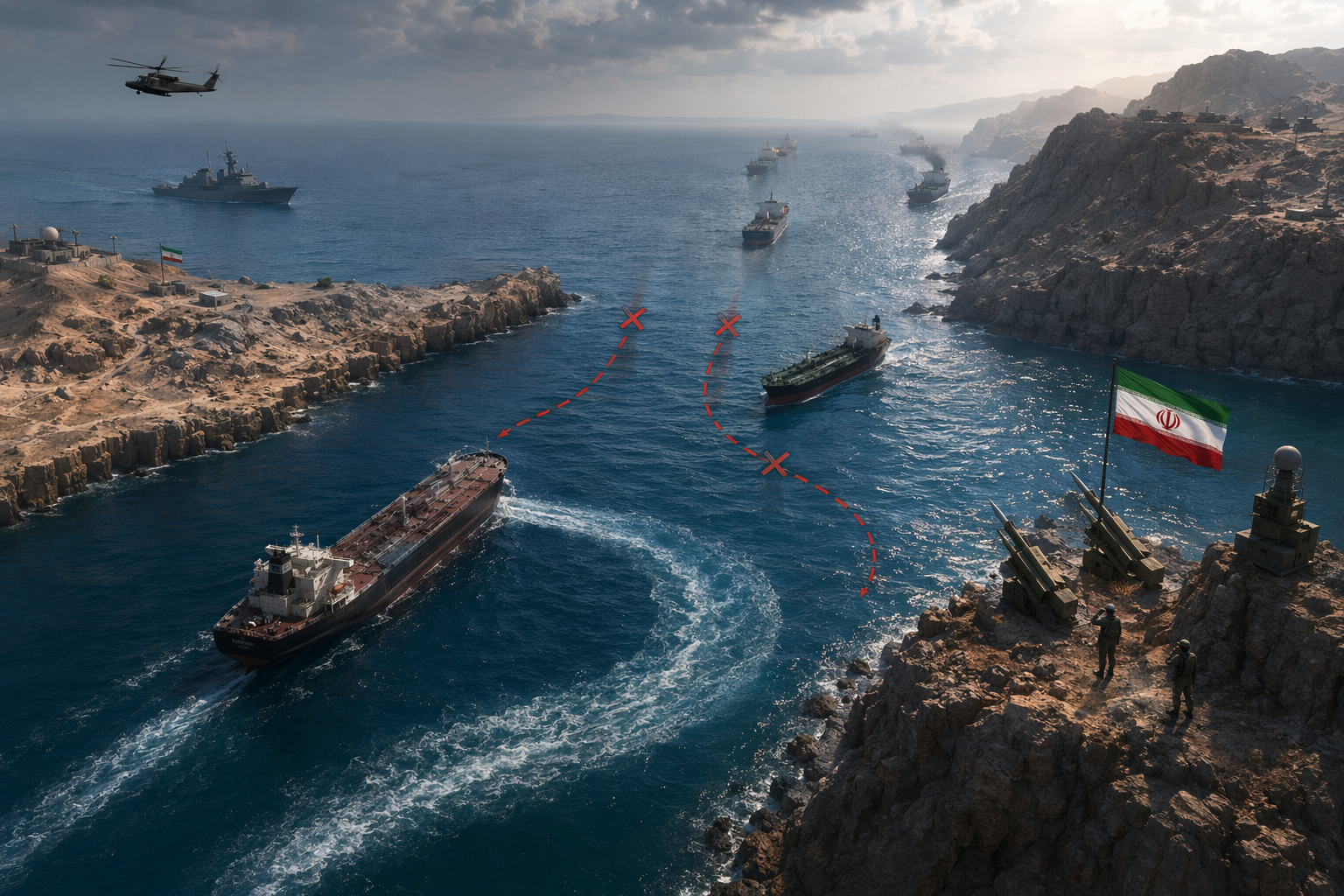 T&agrave;u dầu chỉ được đi 'nhỏ giọt': Iran tuy&ecirc;n bố kiểm so&aacute;t Hormuz tuyệt đối - Ảnh 1.