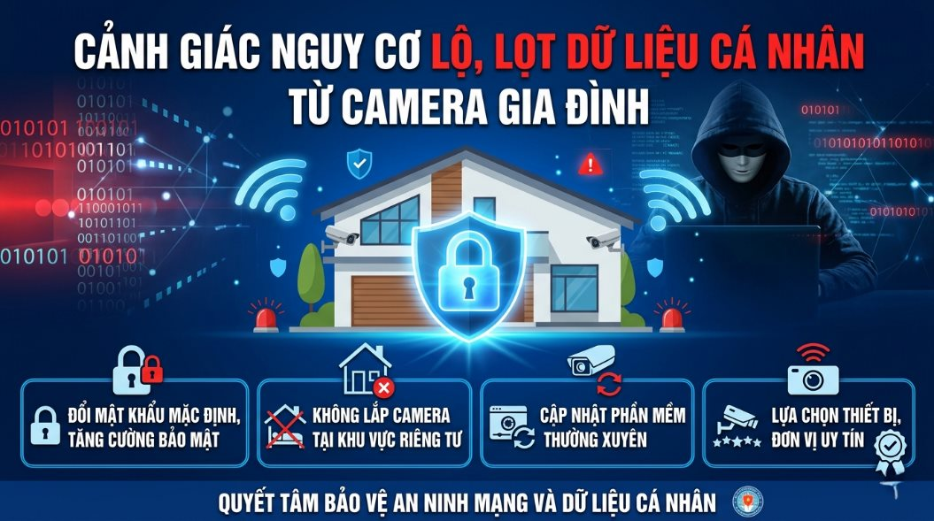 C&ocirc;ng an cảnh b&aacute;o về bảo mật camera gia đ&igrave;nh v&agrave; nguy cơ lộ dữ liệu c&aacute; nh&acirc;n - Ảnh 2.