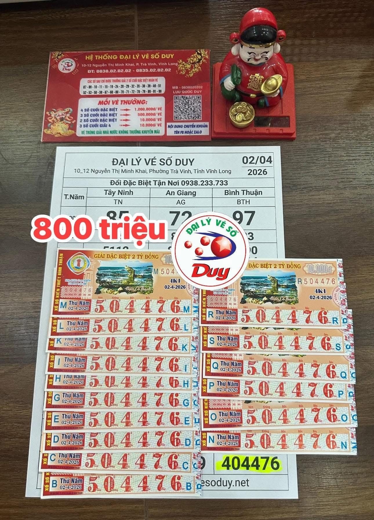 Nam thanh ni&ecirc;n Vĩnh Long li&ecirc;n tiếp tr&uacute;ng thưởng xổ số miền Nam 2026 - Ảnh 1.