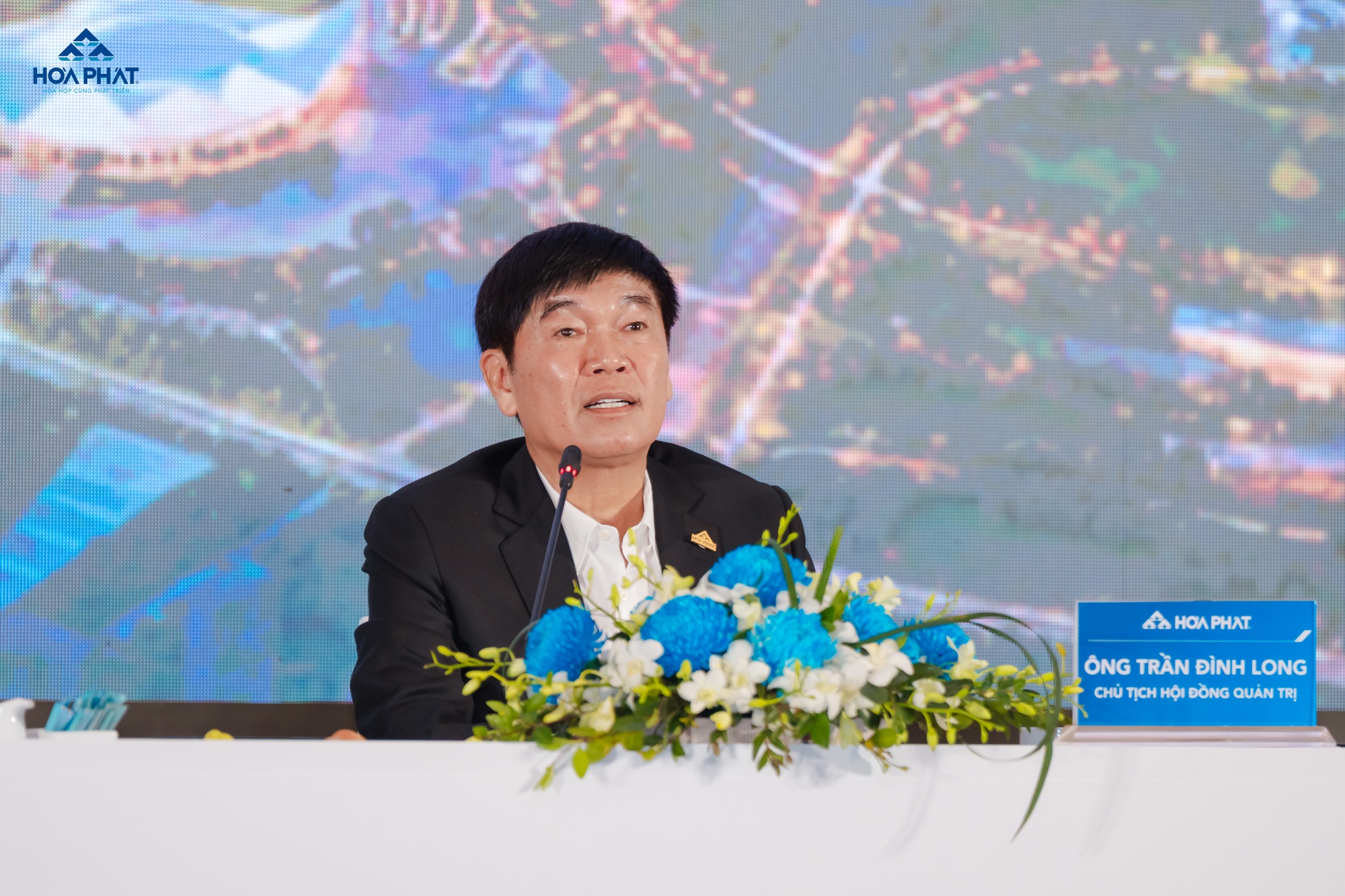 Nói về đối thủ cạnh tranh VinMental, Xuân Thiện, tỷ phú Trần Đình Long tuyên bố: 'Ai ra cứ ra, cạnh tranh với Hòa Phát không phải dễ' - Ảnh 1.