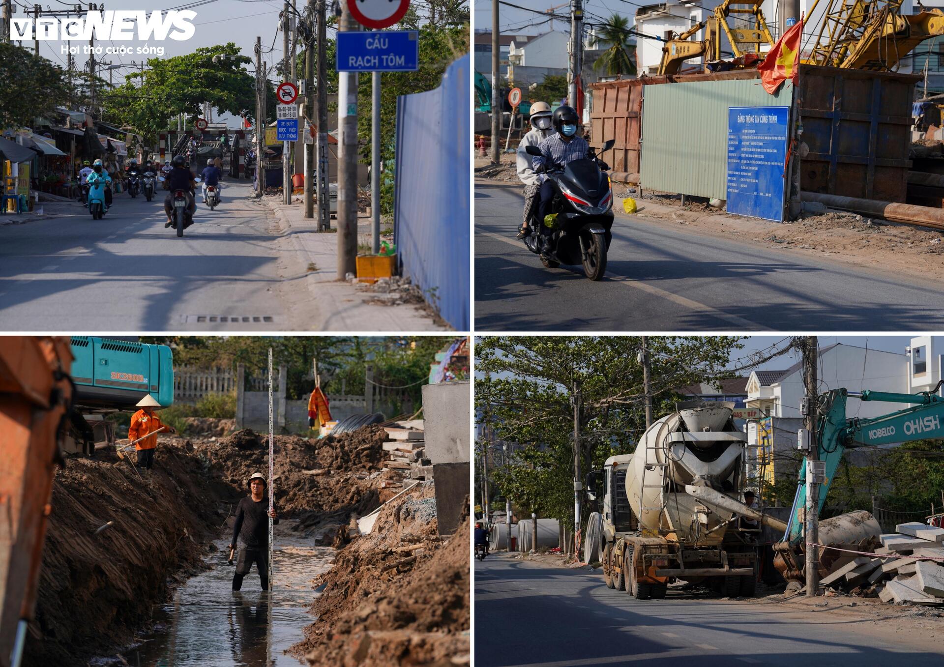 Dự &aacute;n cầu 500 tỷ ở TP . HCM thi c&ocirc;ng cầm chừng gần 1 năm khởi c&ocirc;ng - Ảnh 2.