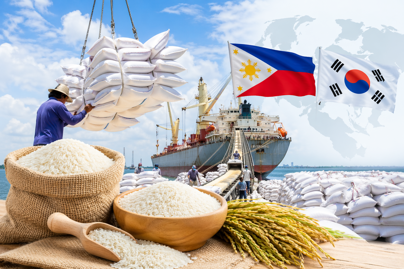 T&iacute;n hiệu cực vui cho hạt gạo Việt: Hai nước l&aacute;ng giềng c&ugrave;ng l&uacute;c 'v&eacute;t h&agrave;ng', h&agrave;ng trăm t&agrave;u sẵn s&agrave;ng vươn khơi  - Ảnh 1.