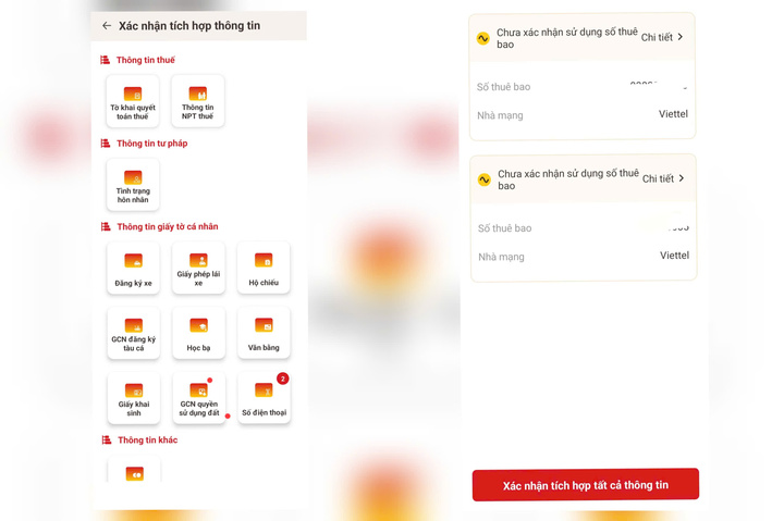 Cần l&agrave;m ngay nếu nhận th&ocirc;ng b&aacute;o từ ứng dụng VNeID để x&aacute;c thực th&ocirc;ng tin thu&ecirc; bao - Ảnh 3.