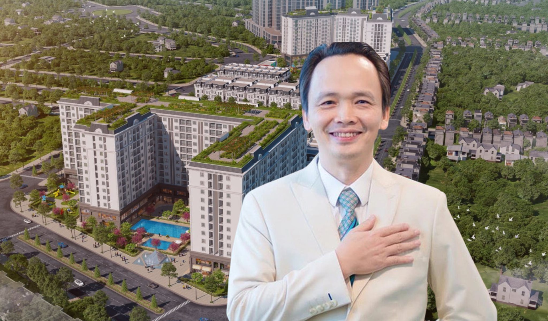 &Ocirc;ng Trịnh Văn Quyết trực tiếp ra c&ocirc;ng trường, dự &aacute;n tr&ecirc;n đất v&agrave;ng thủ đ&ocirc; của FLC chạy nước r&uacute;t trước giờ G - Ảnh 1.