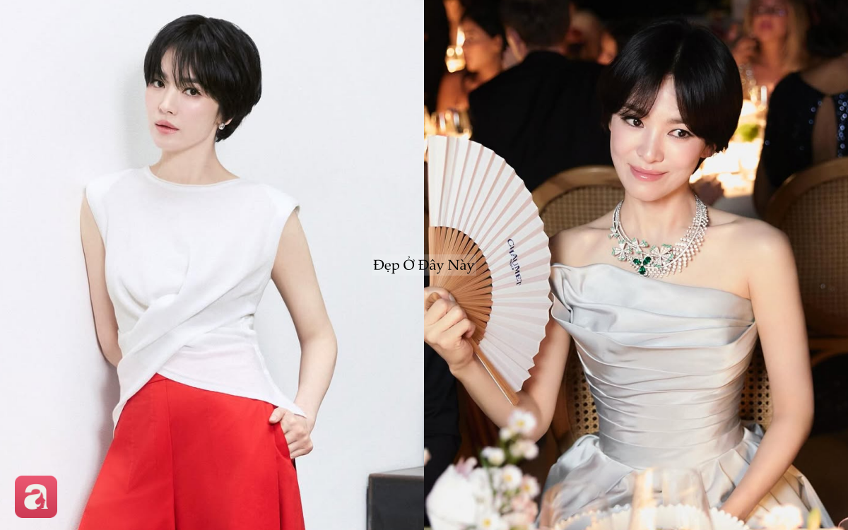 Từ bỏ 1 thứ quen thuộc, Song Hye Kyo trở lại "đường đua nhan sắc" với diện mạo chuẩn nữ thần- Ảnh 5.