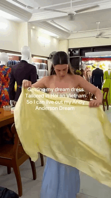 G&aacute;i T&acirc;y trải nghiệm may đo tuyệt vời tại Hội An - Ảnh 2.