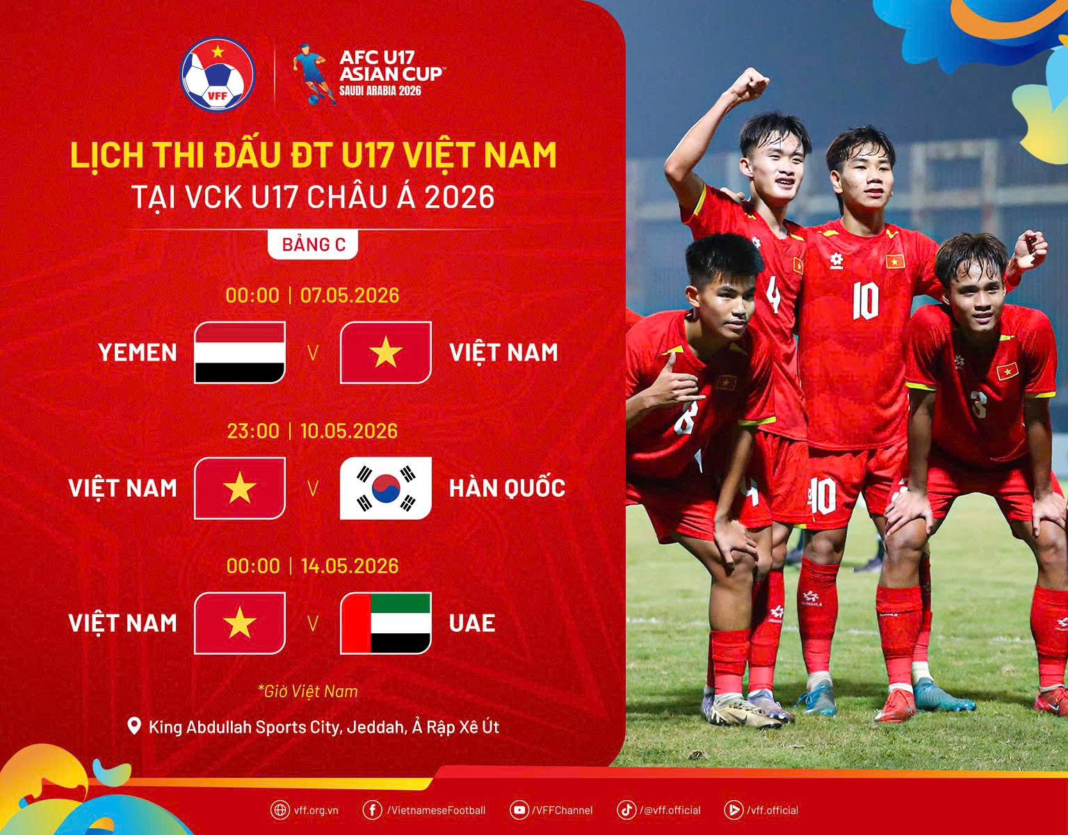H&agrave;nh tr&igrave;nh mới của U17 Việt Nam sau đỉnh cao khu vực - Ảnh 3.