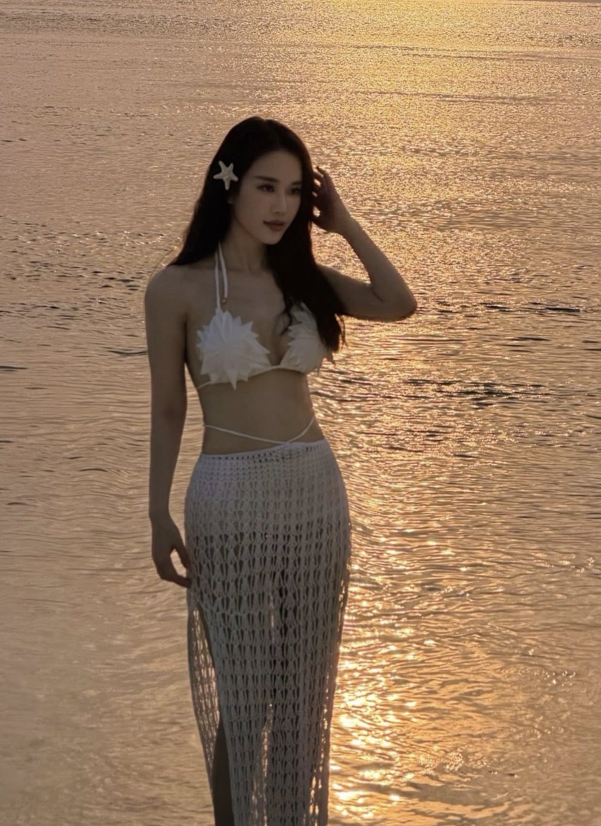 MC VTV xinh như Hoa hậu thế n&agrave;o sau khi l&agrave;m mẹ 2 con- Ảnh 3.