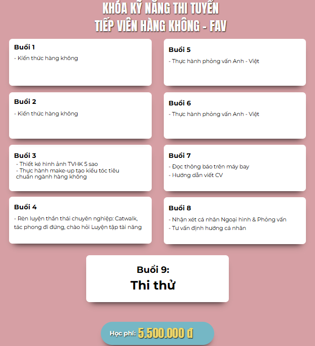 Tất tần tật về &ldquo;l&ograve; luyện thi tiếp vi&ecirc;n h&agrave;ng kh&ocirc;ng&rdquo; ở Việt Nam: Mỗi ng&agrave;y trả lời chục c&acirc;u hỏi phỏng vấn, học tiếng Anh v&agrave; tập catwalk - Ảnh 7.