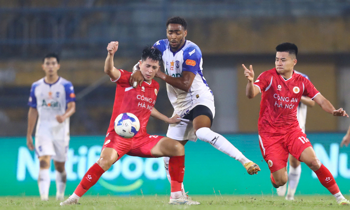 Kết quả C&ocirc;ng an H&agrave; Nội vs S&ocirc;ng Lam Nghệ An, v&ograve;ng 20 V.League mới nhất - Ảnh 2.