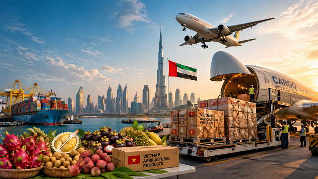 Lần đầu ti&ecirc;n si&ecirc;u tập đo&agrave;n 8 tỷ USD thu&ecirc; m&aacute;y bay chở 100 tấn rau quả Việt, tin cực vui cho doanh nghiệp xuất khẩu sang Trung Đ&ocirc;ng - Ảnh 1.