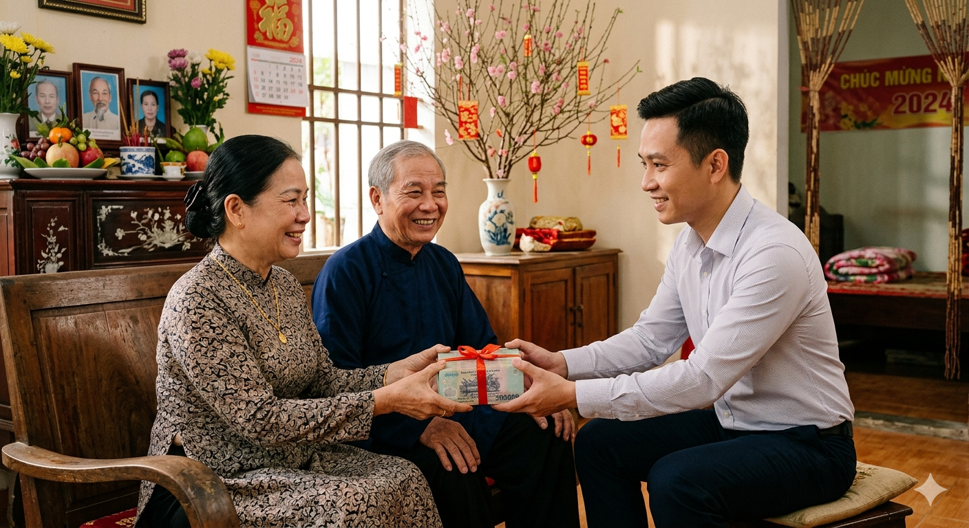 Tưởng chuyện tiền bạc sẽ g&acirc;y rạn nứt h&ocirc;n nh&acirc;n, ai ngờ người vợ xử l&yacute; qu&aacute; kh&eacute;o khiến chồng chủ động lo cho bố mẹ vợ- Ảnh 2.