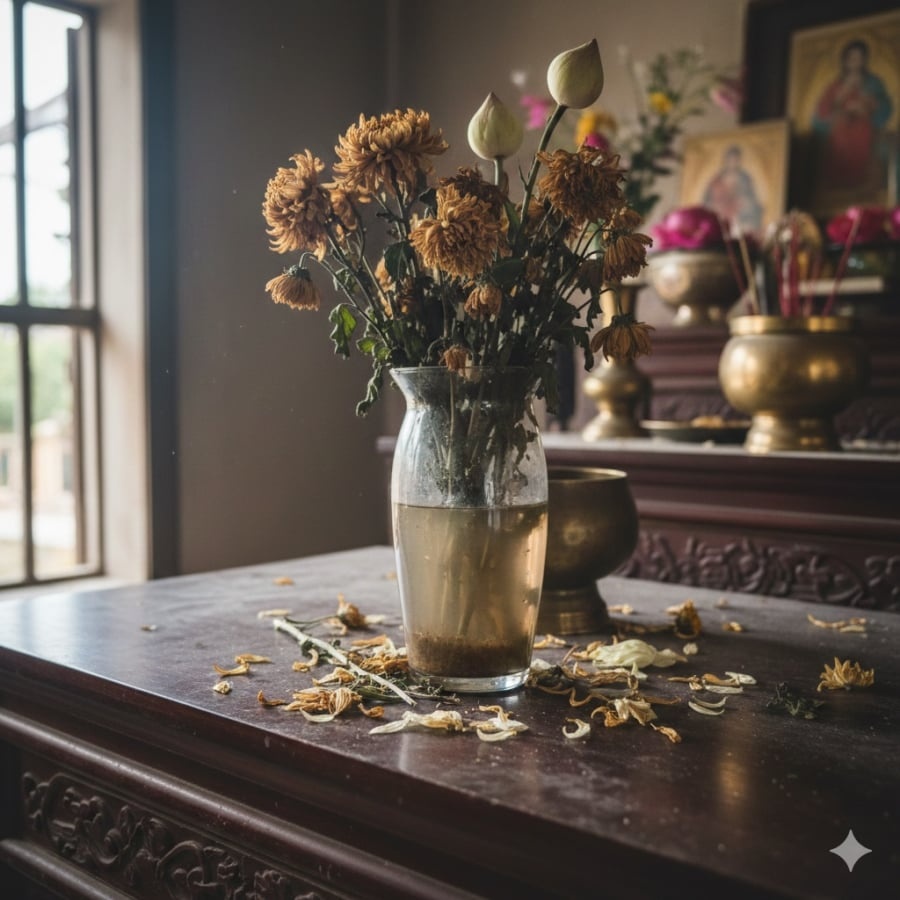 Thắp hương xong cần hạ ngay 3 thứ để giữ kh&ocirc;ng gian thờ sạch sẽ - Ảnh 1.