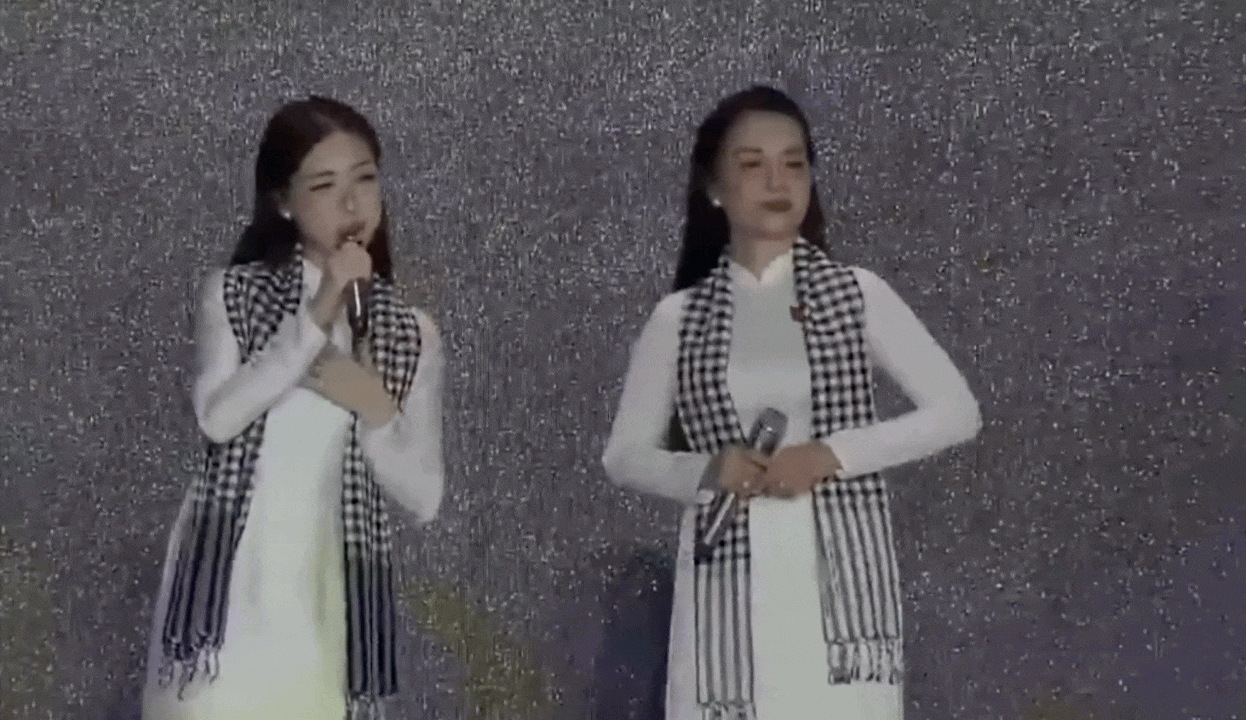 H&ograve;a Minzy - Cẩm Ly lần đầu diễn live ca kh&uacute;c g&acirc;y tranh c&atilde;i, sửa lời ngay tr&ecirc;n s&oacute;ng trực tiếp- Ảnh 1.