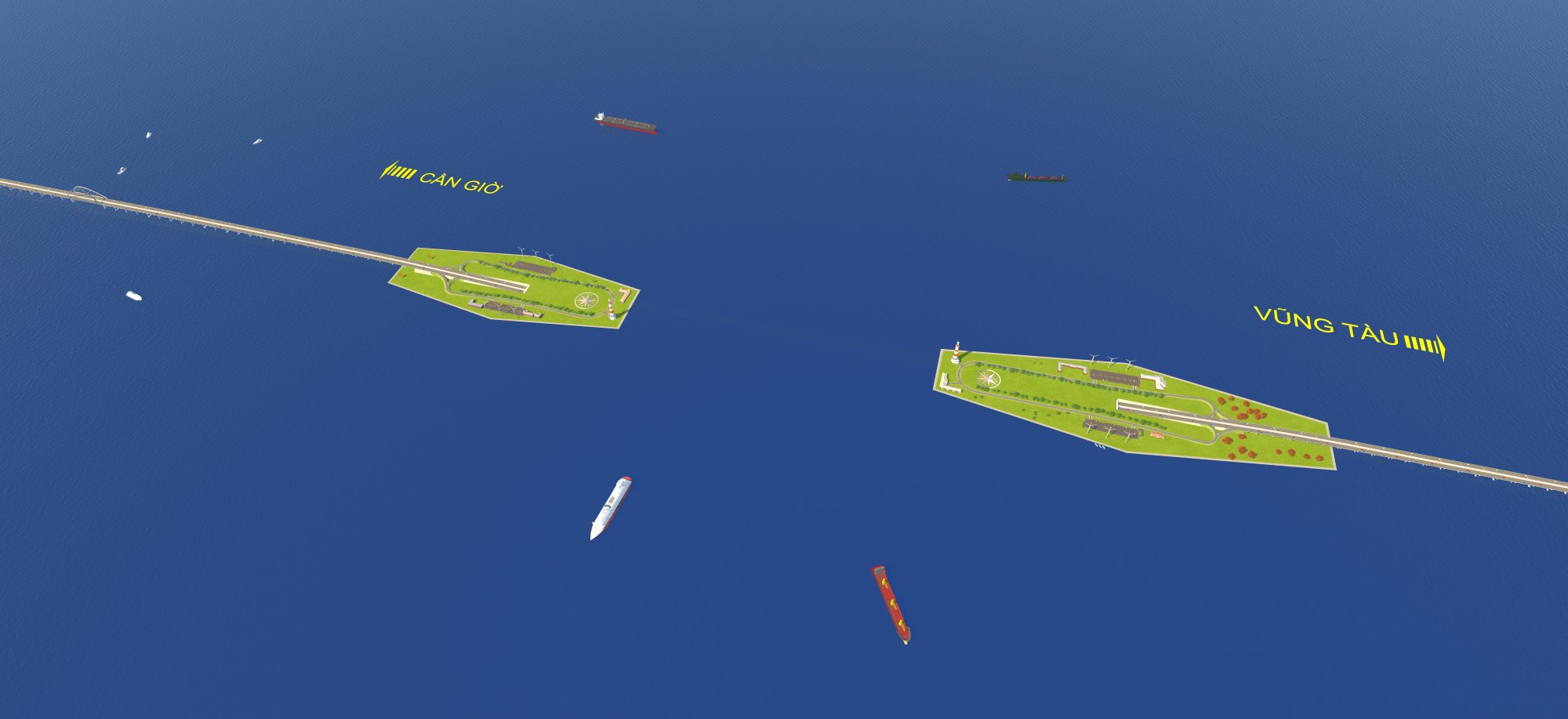 Điều chỉnh quy hoạch TP Vũng T&agrave;u cho dự &aacute;n đường vượt biển Cần Giờ - Vũng T&agrave;u - Ảnh 1.