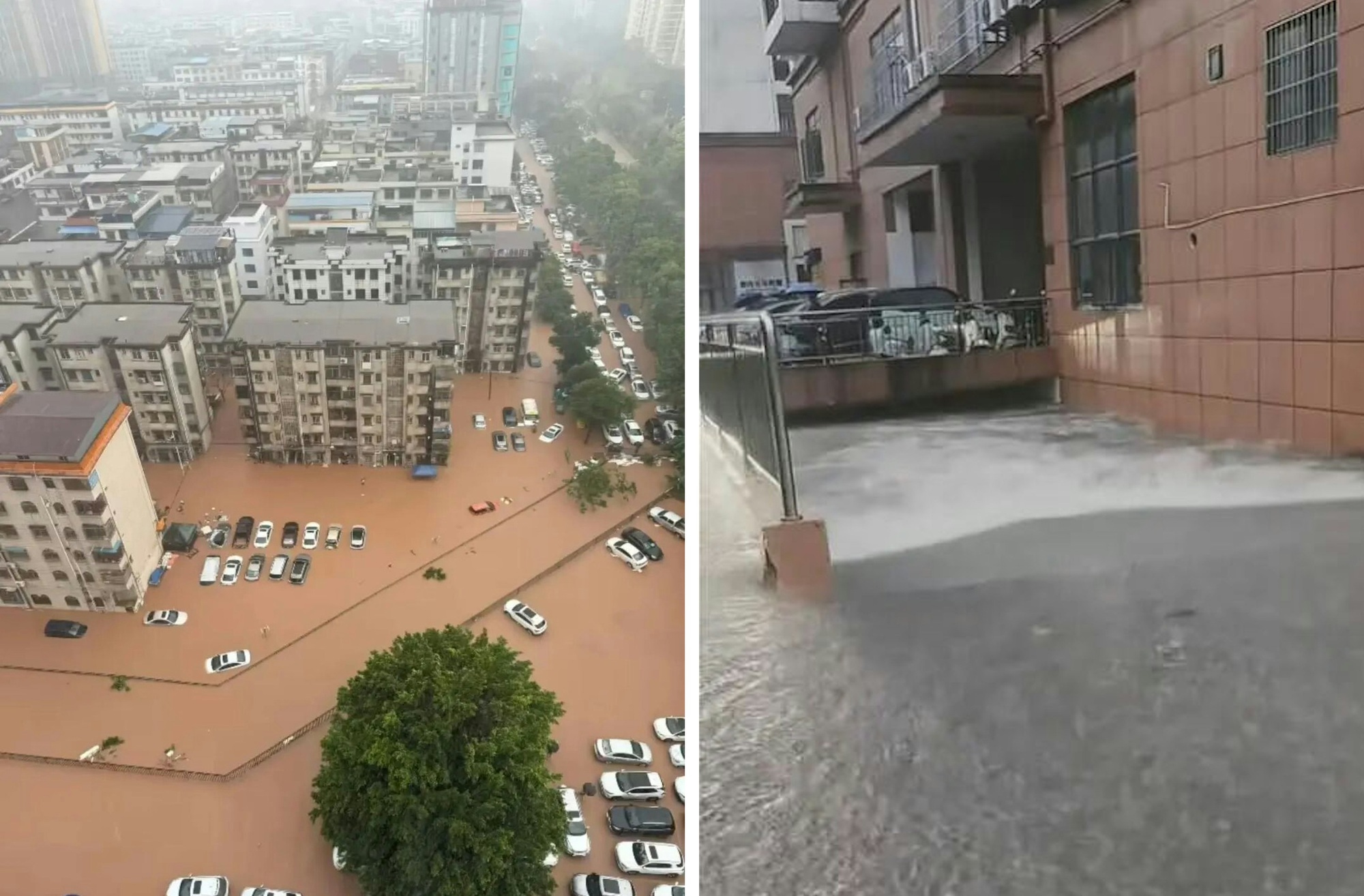 Trung Quốc: Kh&acirc;m Ch&acirc;u hứng chịu trận mưa lớn kỷ lục trong 10 năm qua - Ảnh 2.