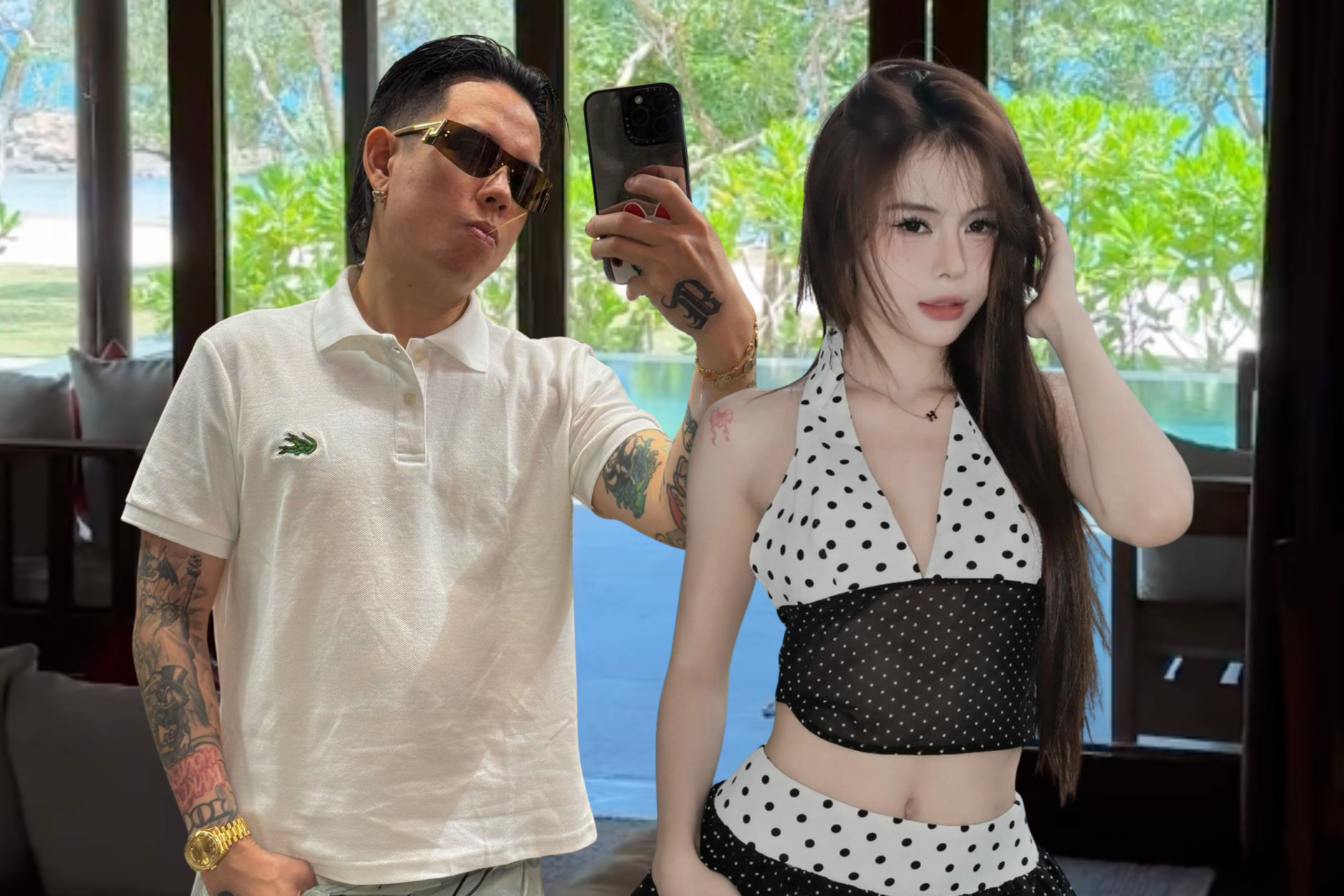 Đoạn clip l&agrave;m rộ nghi vấn Andree v&agrave; H&agrave; M&ocirc;i ở chung resort tại Ph&uacute; Quốc, th&aacute;i độ của nam rapper mới đ&aacute;ng ngờ- Ảnh 3.