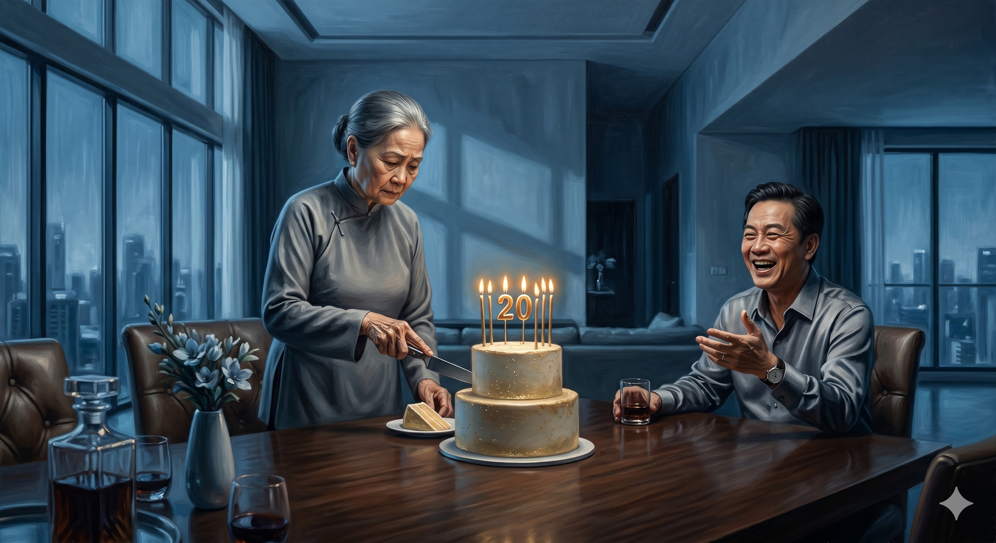 Sinh nhật con trai, chồng tuy&ecirc;n bố đ&oacute;n bố mẹ l&ecirc;n b&aacute;o hiếu m&agrave; kh&ocirc;ng biết chủ nh&acirc;n thật sự của căn hộ 300m2- Ảnh 1.