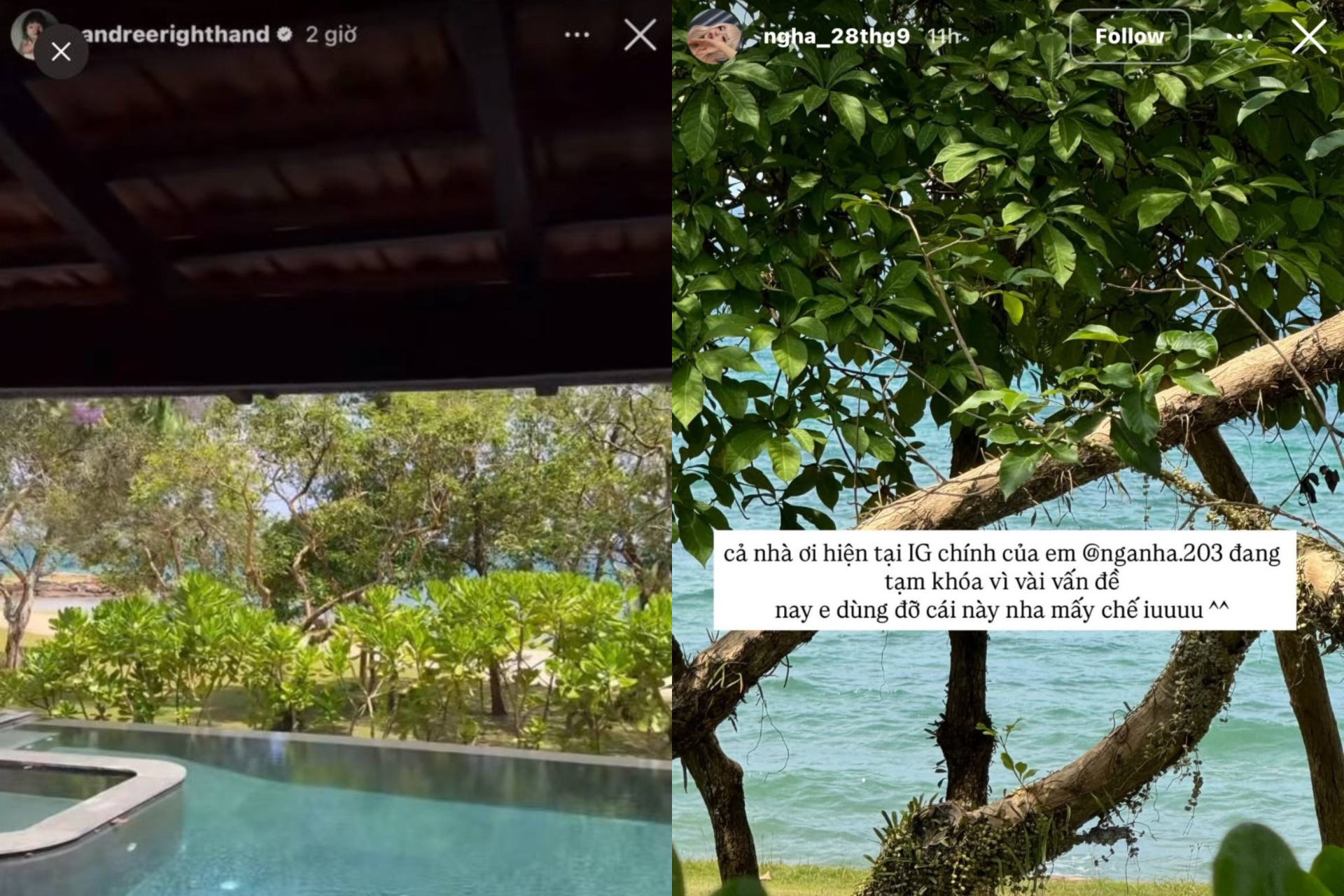 Đoạn clip l&agrave;m rộ nghi vấn Andree v&agrave; H&agrave; M&ocirc;i ở chung resort tại Ph&uacute; Quốc, th&aacute;i độ của nam rapper mới đ&aacute;ng ngờ- Ảnh 1.