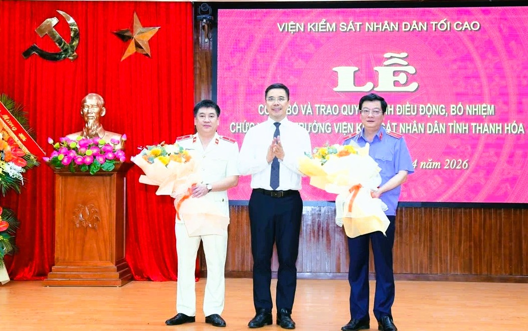 Nguyễn Tiến Dũng nhậm chức Viện trưởng VKSND tỉnh thanh h&oacute;a 2026 - Ảnh 2.