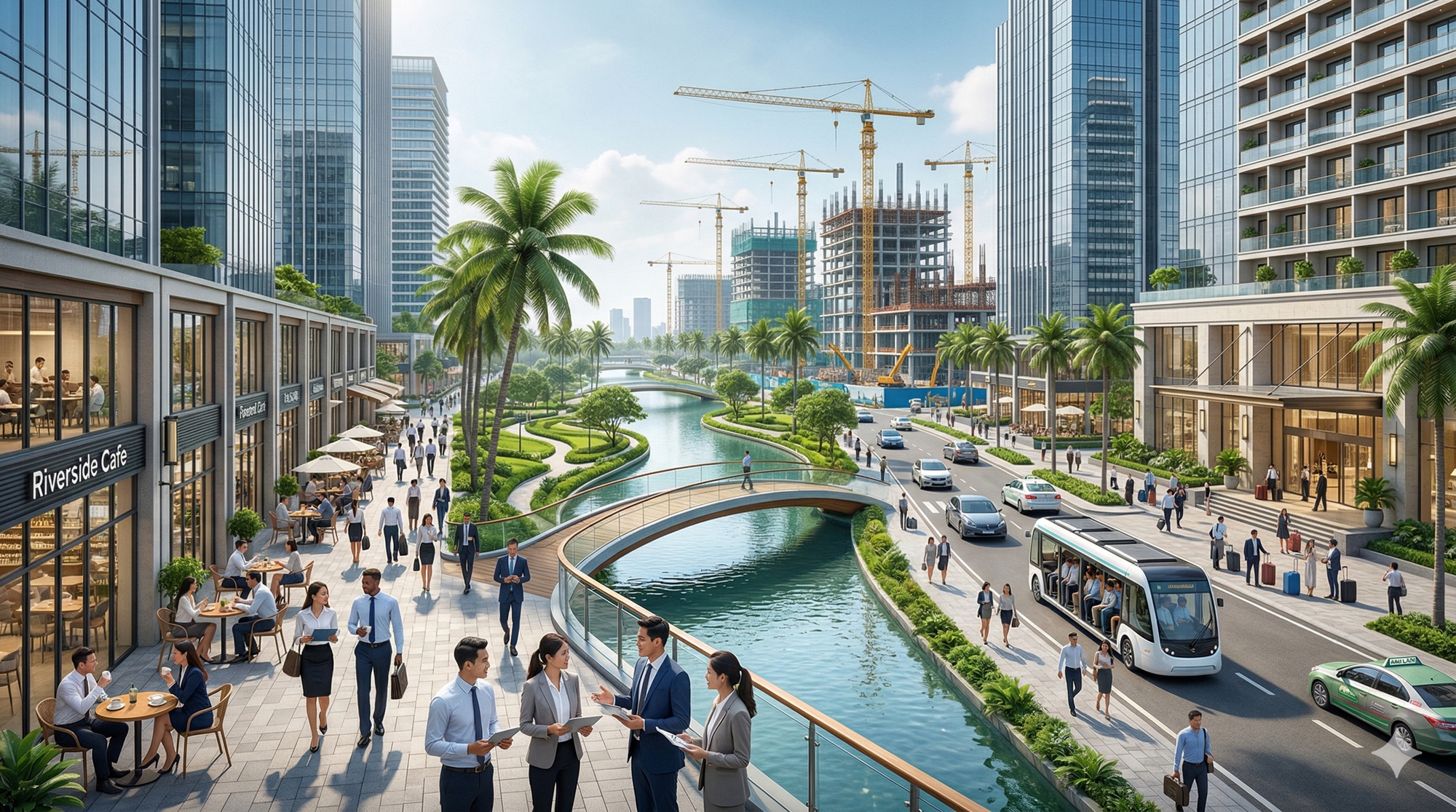 Dự &aacute;n lớn nhất lịch sử miền T&acirc;y do Vingroup đề xuất : Rộng gấp đ&ocirc;i s&acirc;n bay T&acirc;n Sơn Nhất, d&acirc;n số dự kiến 300.000 người - Ảnh 7.