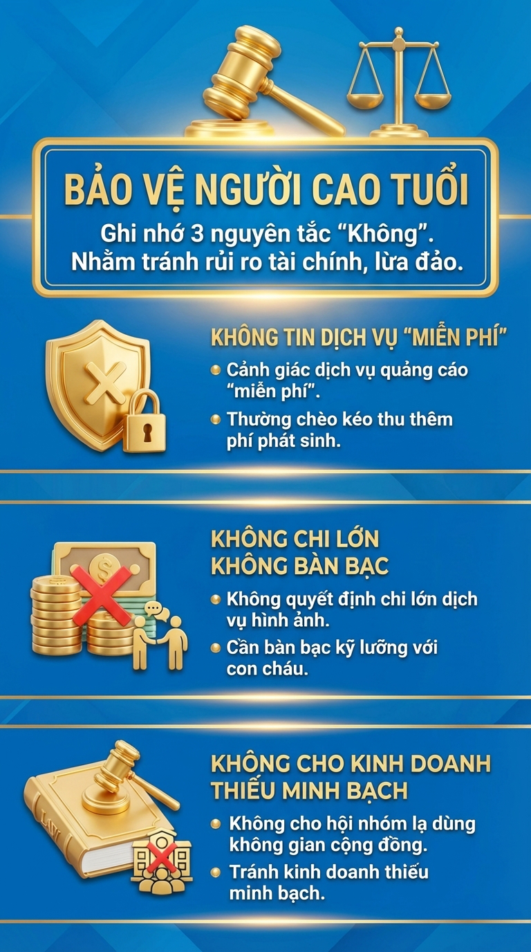 Tất cả người cao tuổi trên cả nước chú ý: Nhận lời mời này cần từ chối ngay hoặc báo công an - Ảnh 1.